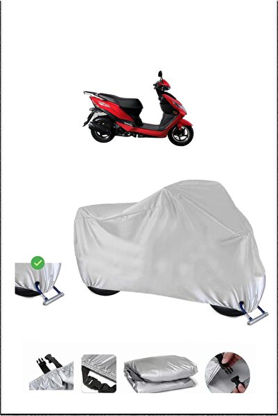 Breen Haojue Vn99 Lock Compatible Waterproof Durable Motorcycle Canvas-Gray