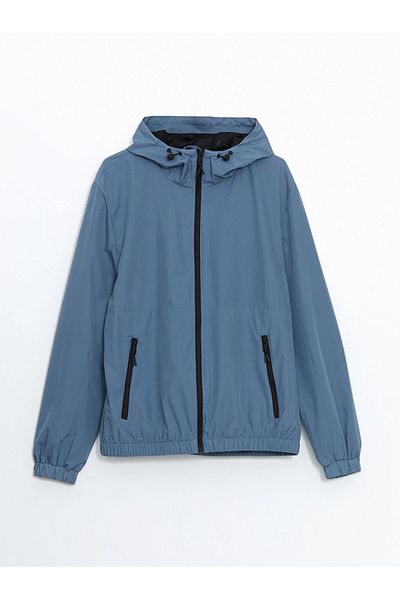 LC Waikiki Pelernă de ploaie pentru bărbați cu glugă XSIDE Standard Fit