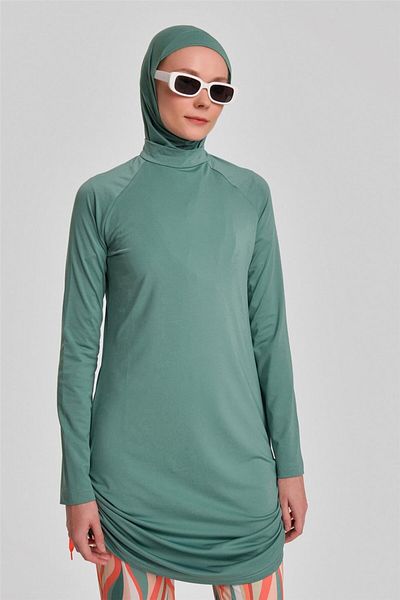 Armine Χρώμα λαδιού Hijab μαγιό - 24Yd8915