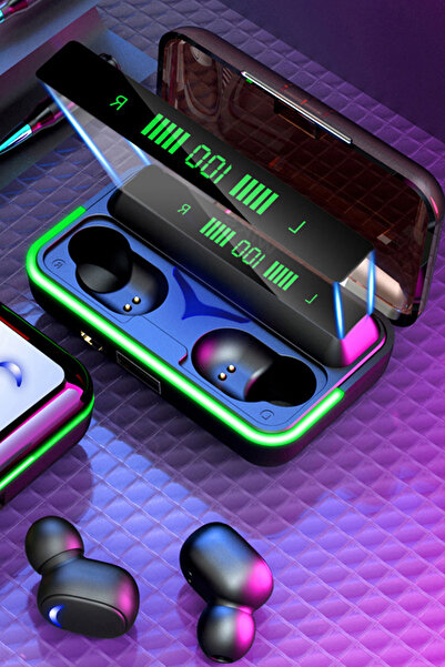 wiks Realme C21 Uyumlu Bulututlu Kulaklik E10 Yüksek Ses Kablosuz Kulaklık