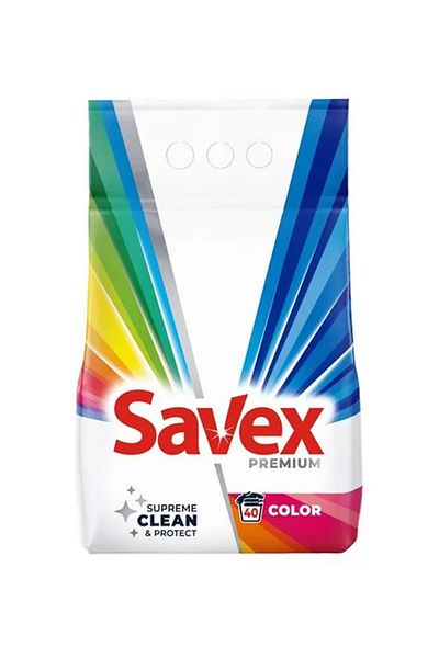 SAVEX Automatic Detergent 2in1 Color, 40 Washes, 4kg
