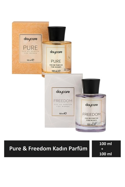 Daycare Pure & Freedom 2'li set Kadın Edp Parfüm 100ml + 100 ml
