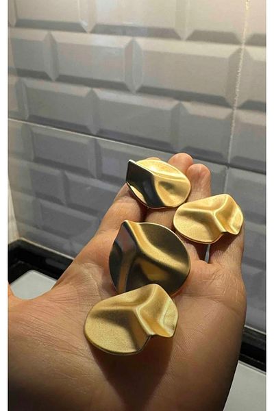 Merve 10 Lu Z.A.R.A Luxury No Darkening Button 5Pcs Matte 5Pcs Glossy