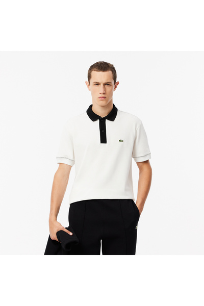 Lacoste Erkek Classic Fit Beyaz Polo