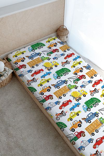 Tuğba Kuğu Iconic Series Printed Flat Sheet - Colorful Tools