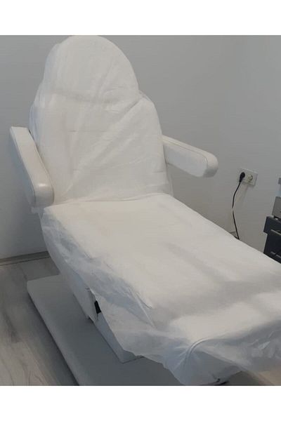 Kaspak disposable products Disposable Large Stretcher and Massage Chair Cover 240*100 Cm Eco Pack of 30