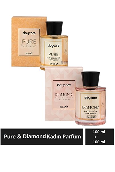 Daycare Pure & Diamond 2'li set Kadın Edp Parfüm 100 ml + 100 ml