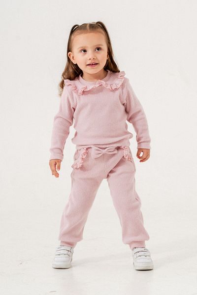 HAUSEkids Κοριτσίστικο Σετ Τυρκουάζ Βαμβακερό 1-9 ετών -ροζ