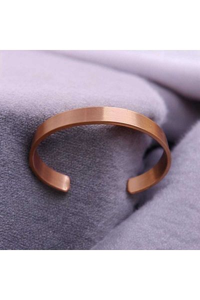 Bakır Center Unisex Ottoman Prayer Copper Bracelet - Adjustable Bracelet, Pure Copper Bracelet
