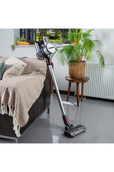 Arnica Hepa 13 Alerjik Filtreli, 3 Kademeli Dijital Motorlu Ultra Çekim Güçlü Premium Dikey Şarjlı Süpürge
