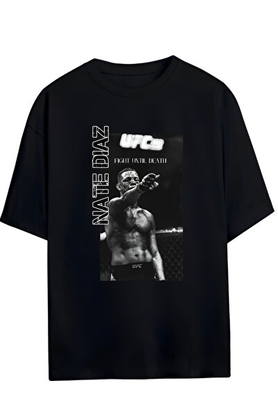 MAGORS NATE DIAZ UFC ΣΧΕΔΙΑΣΜΕΝΟ ΝΕΑ ΣΕΖΟΝ UNISEX OVERSIZE TSHIRT