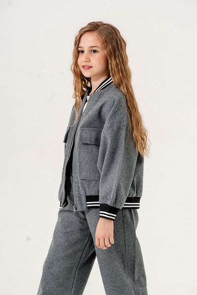 GİYİCEM TEKSTİL Бомбер яке за момиче 1535