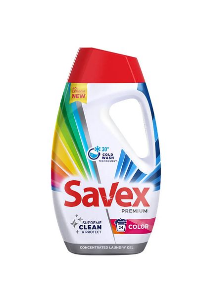 SAVEX Liquid Color Detergent, 24 Washes, 1.08l