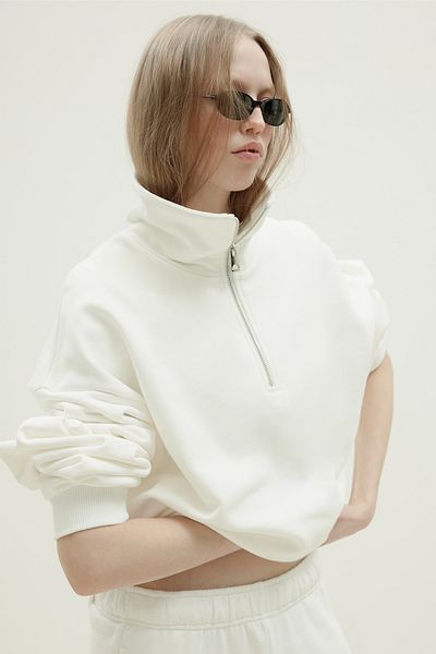 Suud Collection Ecru Low Oversize Sweat