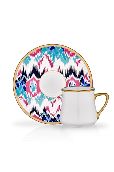 Glore Set de 6 cești de cafea turcească Rosa