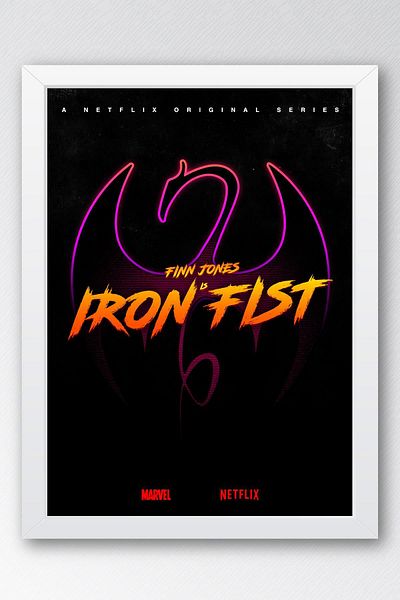 Saturn Pictură înrămată cu mănușă de fier - Pictură poster din seria Marvel