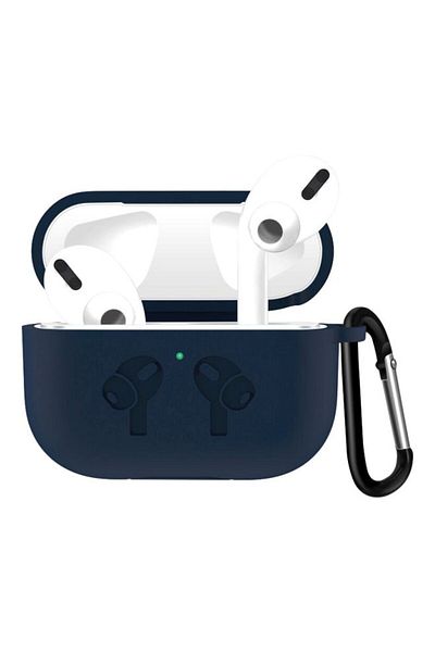 Primo Plus Silicone Case Cover For Apple AirPods Pro Dark Blue