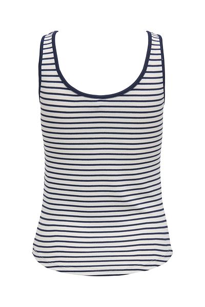 ONLY Μπλε Navy Onldevin Αμάνικη Μπλούζα - Λεπτομέρεια με κουμπί, 15346304
