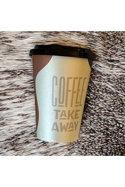 HOBBY LİFE Set of 2 500ml Plastic Coffee Cups