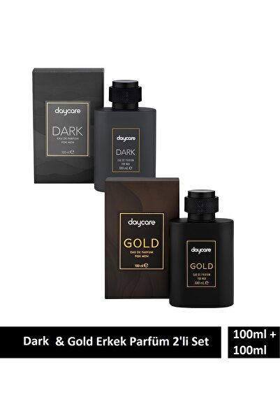 Daycare Gold & Dark Erkek Edp Parfüm 2 adet X 100 ml