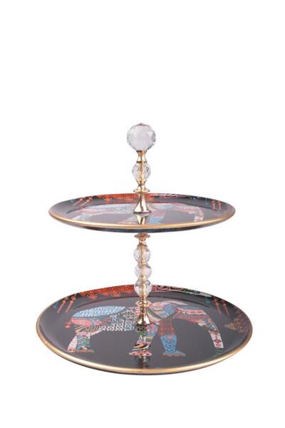 Glore Elephant Siyah Katlı Ikramlık