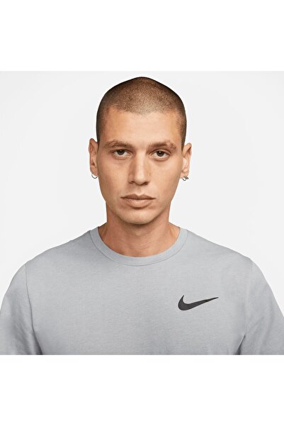 Nike Pro Dri-FIT Proc Burnout Top 3.0 Чоловіча сіра футболка
