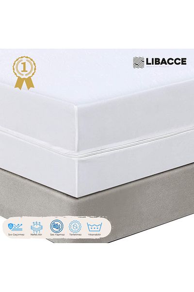 Libacce Industrial Products Aquashield Single Zippered Mattress Protector Mattresses - 90X190X23 cm