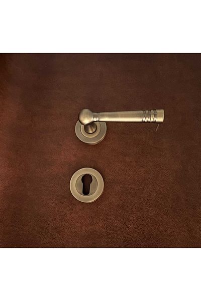 KOLDOOR One Way Ottoman Mat - Yale Door Handle with Yellow Round Badge