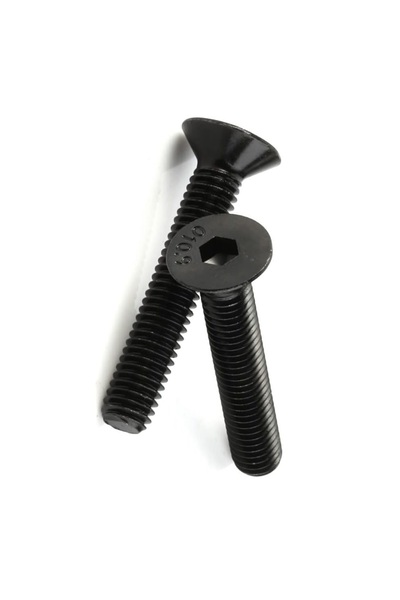 ilta Life Havşa Başlı imbus Civata 10.9 Kalite Galvaniz Kaplama Siyah DIN 7991 M4x10 mm 20 Adet