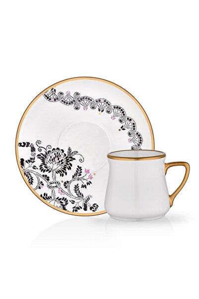 Glore Cazibe 6'lı Türk Kahvesi Fincanı