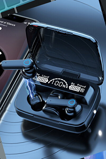 wiks Huawei Y9 Prime 2019 Uyumlu Kablosuz Bluetooth M19 Kulakiçi Wireless Kul...