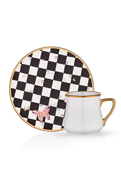 Glore Emma 6'lı Türk Kahvesi Fincanı