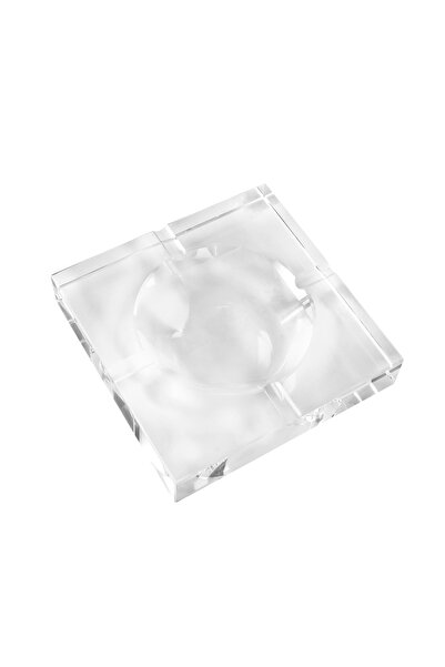 System Bathroom Accesories Cyrstal Ashtray Transparent