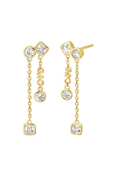 Michael Kors Brilliance Goldfarbene Ohrringe MKC1773710