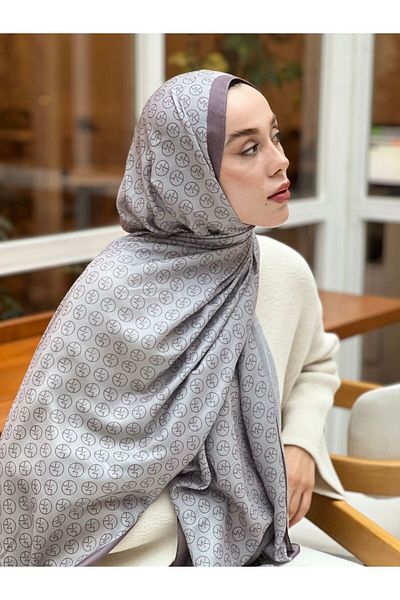 Modakaşmir Şal din bumbac cu model Mk