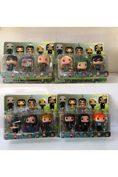 Retoys Harry Potter Hogwarts Pop 3'lü Asalı Figürler 12 cm