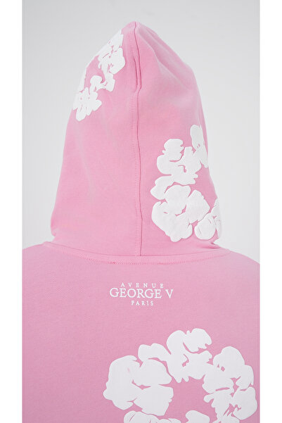 Avenue George V Paris Özel Tasarım Çiçek Desenli Premium Kalite Eşofman Takımı