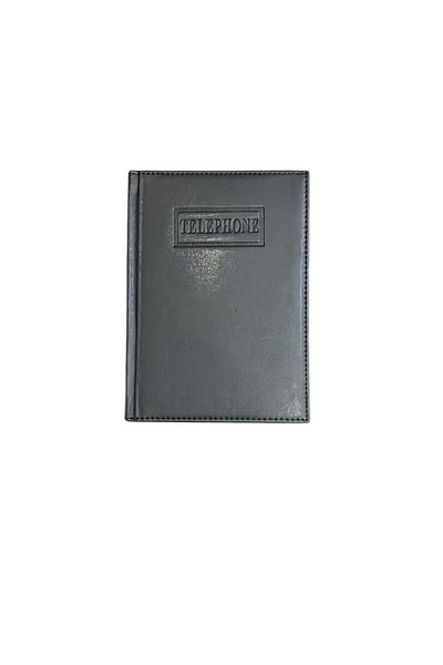 Liz Gilded Faux Leather Telephone Crystal 14*20 cm - 122 Sheets