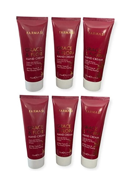 Farmasi Grace&Flora El Kremi 75 ml x 6 Adet