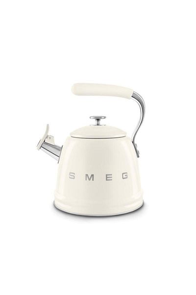 SMEG 50's Style Cream Set Top Pressurized Kettle 2.3 Lt