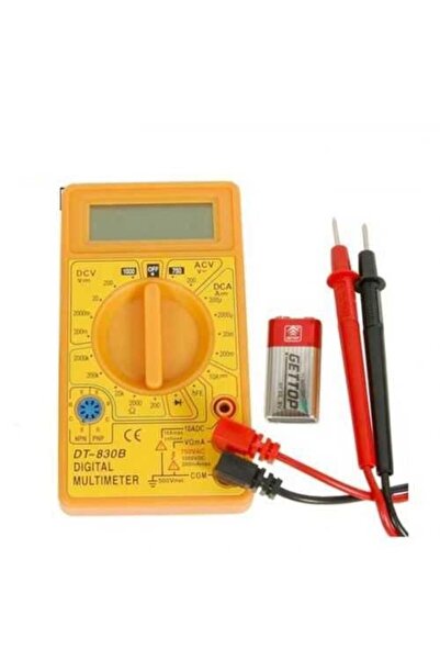 WERT Dijital Multimetre 2450 Dc-ac Gerilim Elektrik Ölçü Aleti