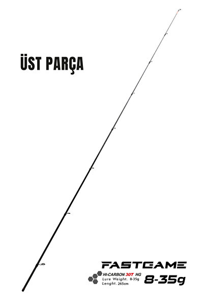 Fujin FastGame 265cm 8-35 gr #1 Üst Parça