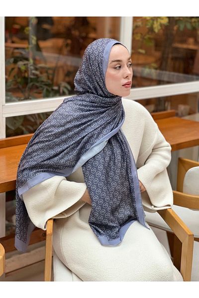 Modakaşmir شال قطن بنمط Mk
