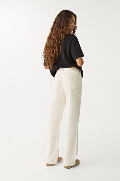 Stradivarius D92 straight fit geniş paça jean