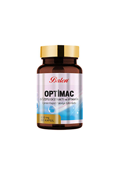 Balen Optimac Gözotu Ekstraktı ve Vitamin İçeren Kapsül | Görme Kalitesini Ar...