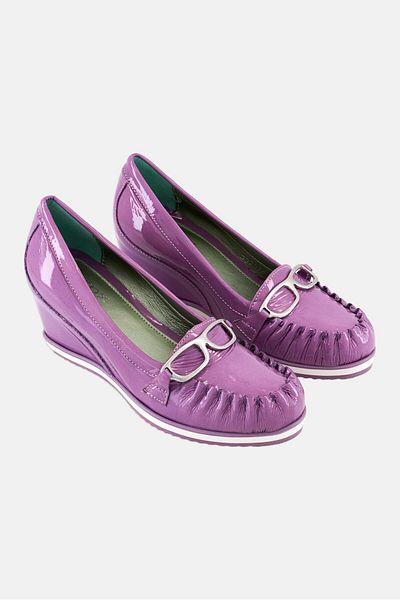 Geox Women Slip On Wedge, Lilac