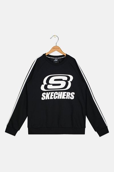 SKECHERS Kids Boy Sportwear Fit Brand Logo Training Sweatpants, Black