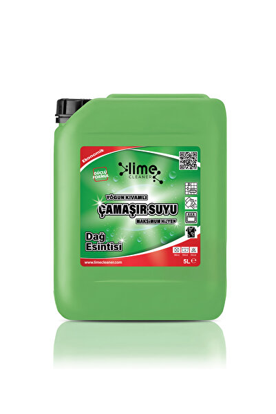 Lime Cleaner Yoğun Kıvamlı Çamaşır Suyu 5 Kg | Güçlü Hijyen, Etkili Temizlik,...