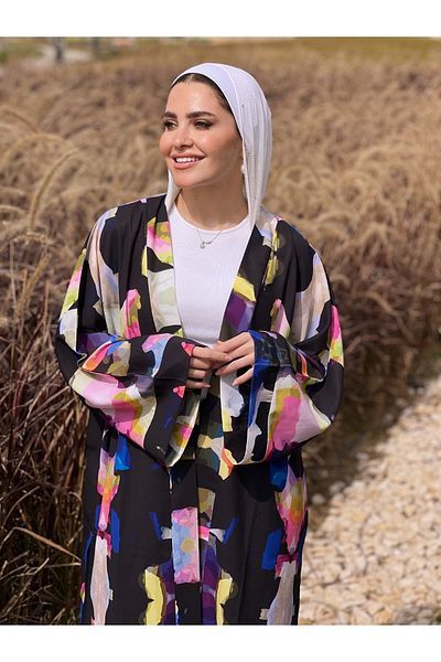 FY Giyim woman suit 100% crepe cotton