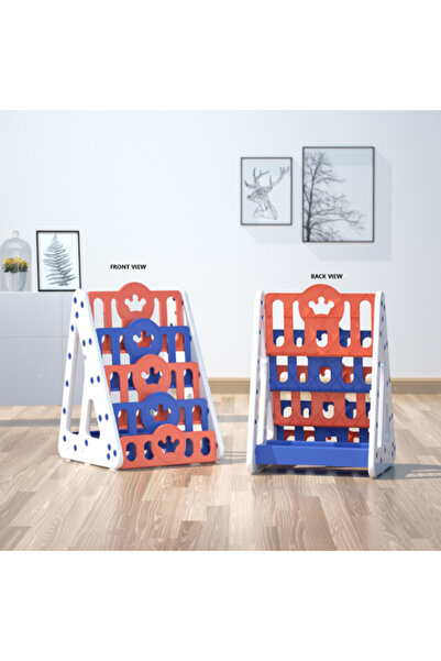 Babylove رف كتب + رف ألعاب خلفي + سطح طاولة + كرسي 78X55X56 سم 28-41 لتر